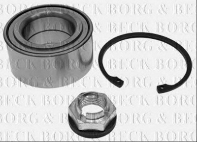 BORG & BECK bwk1323 -  Комплект подшипника ступицы колеса